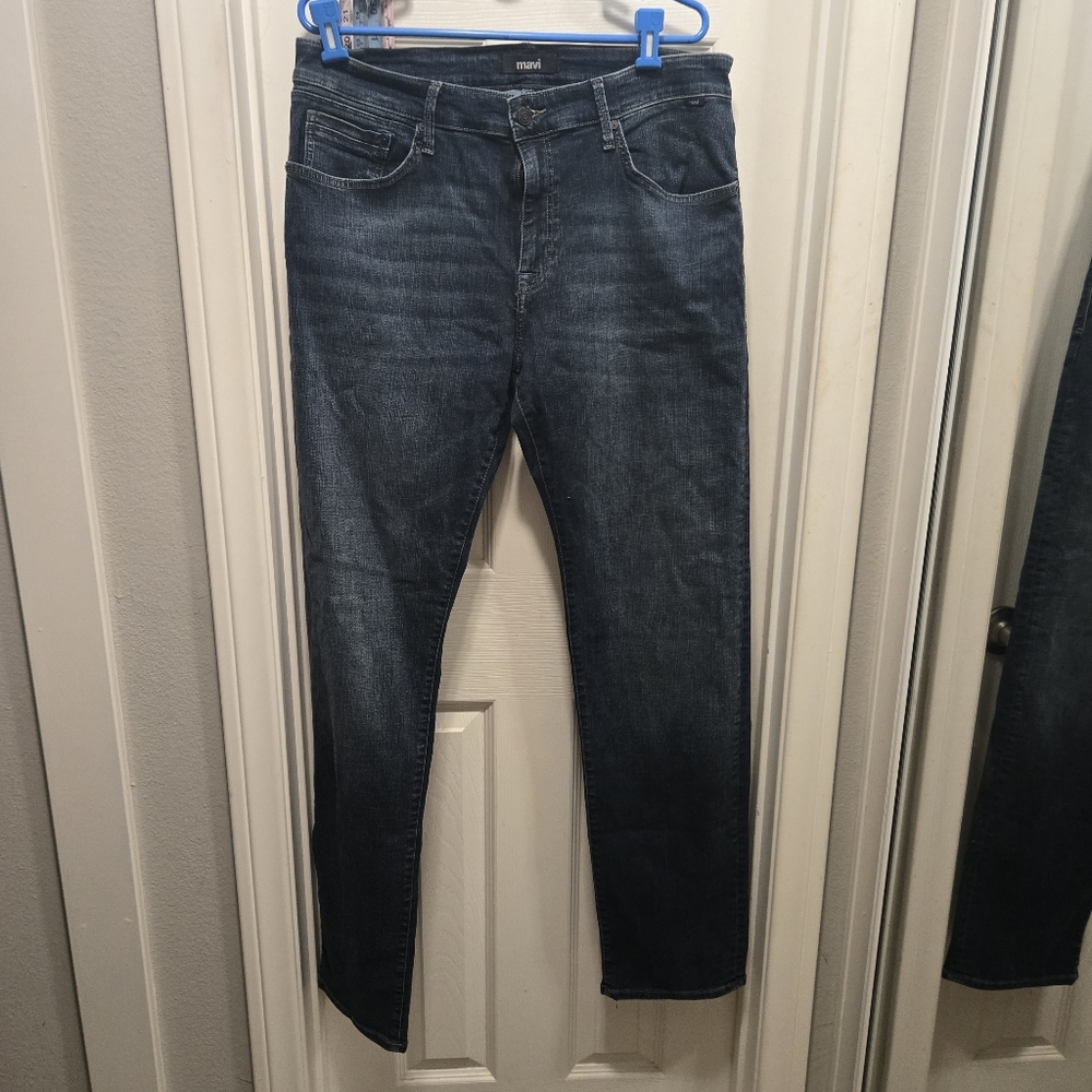Mavi Jeans Zach Straight Leg Jean Size 36